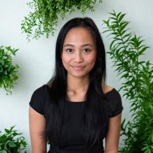 Portrait of a registered dental hygienist at a dental clinic in Leduc, Alberta