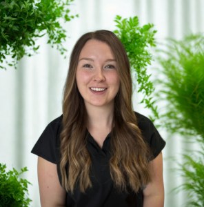 Portrait of a registered dental hygienist at a dental clinic in Leduc, Alberta