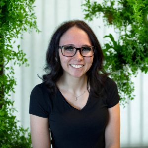 Portrait of a Registered Dental Assistant in a dental clinic in Leduc Alberta
